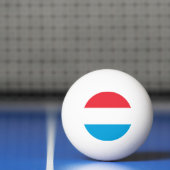 Luxemburgse vlag pingpongbal (Net)