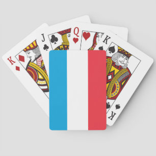 Luxemburgse vlag pokerkaarten