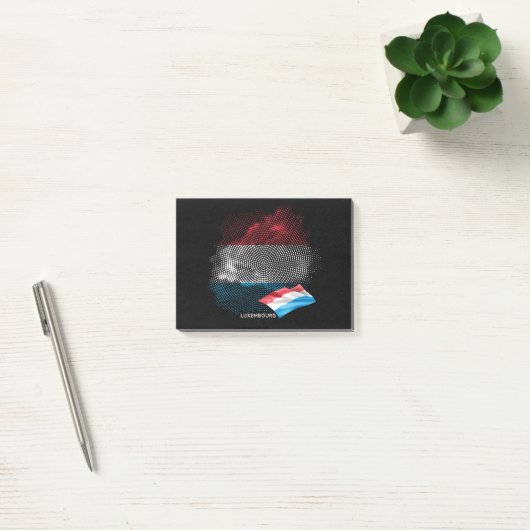 Luxemburgse vlag post-it® notes (Kantoor)