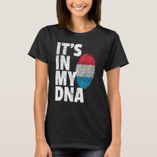 Luxemburgse vlag Pride Land van herkomst T-shirt