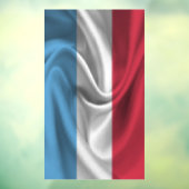 Luxemburgse vlag raamsticker (Vel 3)