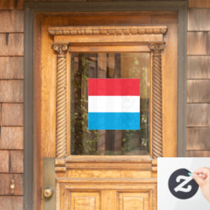 Luxemburgse vlag raamsticker