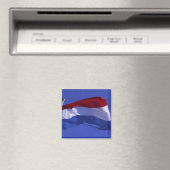 Luxemburgse vlag RF) Magneet (Insitu (Vaatwasser))