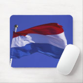 Luxemburgse vlag RF) Muismat (Met muis)