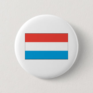 Luxemburgse vlag ronde button 5,7 cm