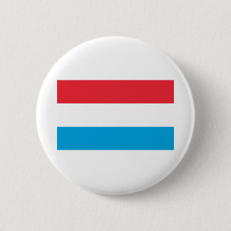 Luxemburgse vlag ronde button 5,7 cm