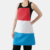 Luxemburgse vlag schort (Insitu)