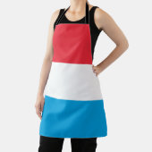 Luxemburgse vlag schort (Insitu)