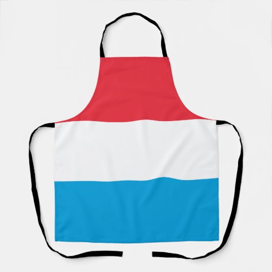 Luxemburgse vlag schort (Voorkant)