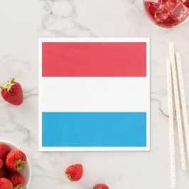 Luxemburgse vlag servet