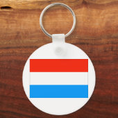 Luxemburgse vlag sleutelhanger (Voorkant)