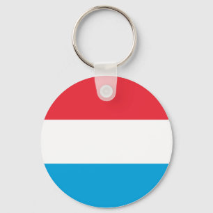 Luxemburgse vlag sleutelhanger