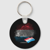 Luxemburgse vlag sleutelhanger (Achterkant)