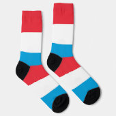 Luxemburgse vlag sokken (Rechts)