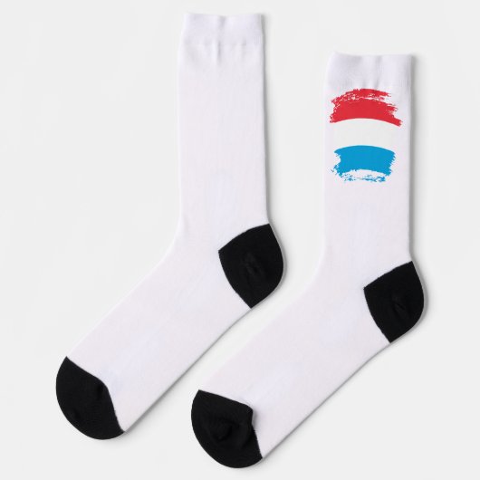 Luxemburgse vlag sokken (Links)