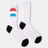 Luxemburgse vlag sokken (Rechts)