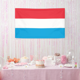 Luxemburgse vlag spandoek