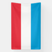 Luxemburgse vlag spandoek (Verticaal)