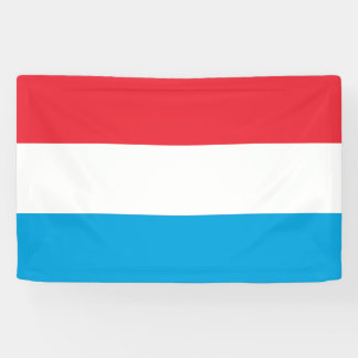 Luxemburgse vlag spandoek
