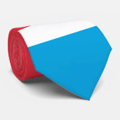 Luxemburgse vlag stropdas (Opgerold)