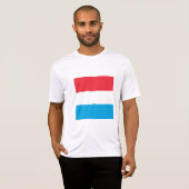 Luxemburgse vlag t-shirt (Voorkant volledig)