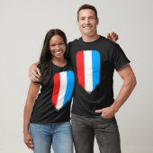 Luxemburgse vlag t-shirt (Unisex)