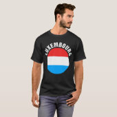 Luxemburgse vlag t-shirt (Voorkant volledig)
