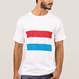 Luxemburgse vlag t-shirt
