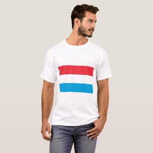 Luxemburgse vlag t-shirt
