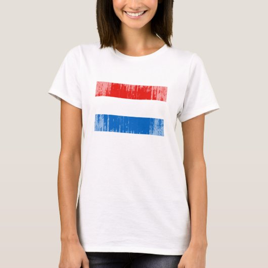 Luxemburgse vlag t-shirt (Voorkant)