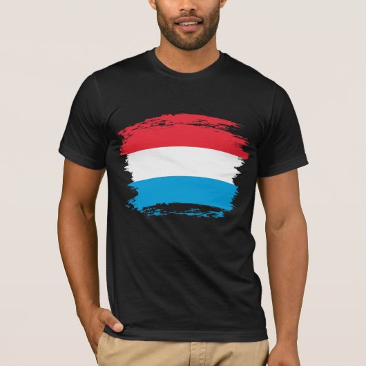 Luxemburgse vlag t-shirt (Voorkant)