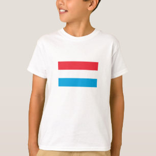 Luxemburgse vlag t-shirt