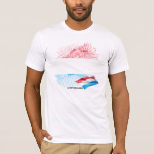Luxemburgse vlag t-shirt