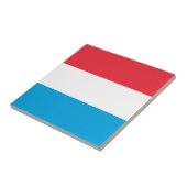 Luxemburgse vlag tegeltje (Zijkant)