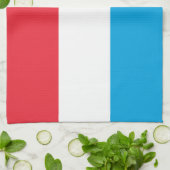 Luxemburgse vlag theedoek (Gevouwen)