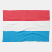 Luxemburgse vlag theedoek (Horizontaal)