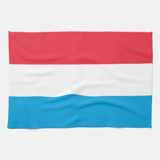 Luxemburgse vlag theedoek (Horizontaal)