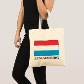 Luxemburgse vlag tote bag (Voorkant (product))