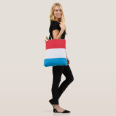 Luxemburgse vlag tote bag (Op model)