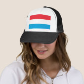 Luxemburgse vlag trucker pet (In situ)