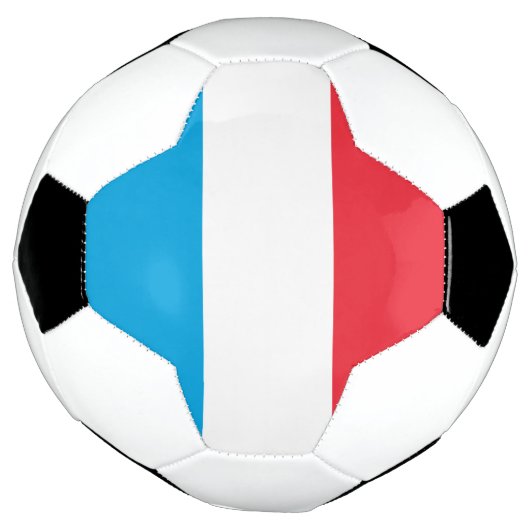 Luxemburgse vlag voetbal (Gedraaid)