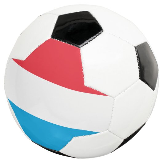 Luxemburgse vlag voetbal (Drie kwart)