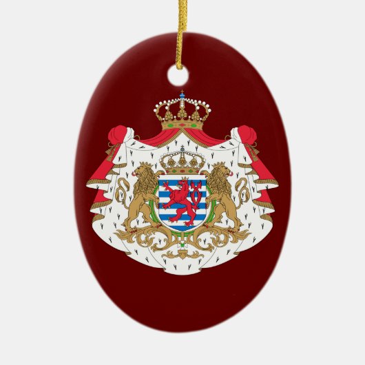 Luxemburgse wapenstilstand keramisch ornament (Voorkant)