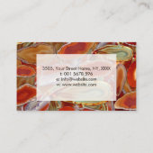 luxepatroon voor vuurgeodes visitekaartje (Achterkant)