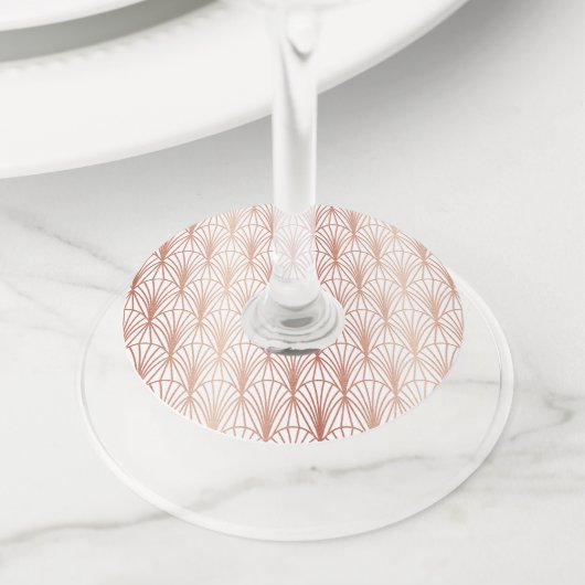 Luxesieraden 13 wijnglaslabel (Dichtbij)