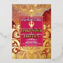 LuxGlitter Rode Sikh Anand Karaj Indiase Trouw 