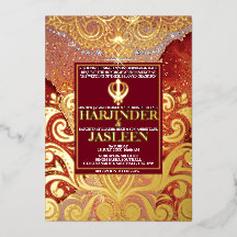 LuxGlitter Rode Sikh Anand Karaj Indiase Trouw 