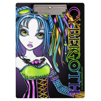Luxie Cybergoth Rainbow Fairy Klembord