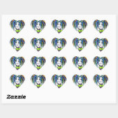 "Luxie" Rainbow Cyber Gothic Fairy Stickers (Vel)