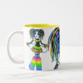 "Luxie" Rainbow Cyber Gothic Hula Hoop Fae Mok (Links)